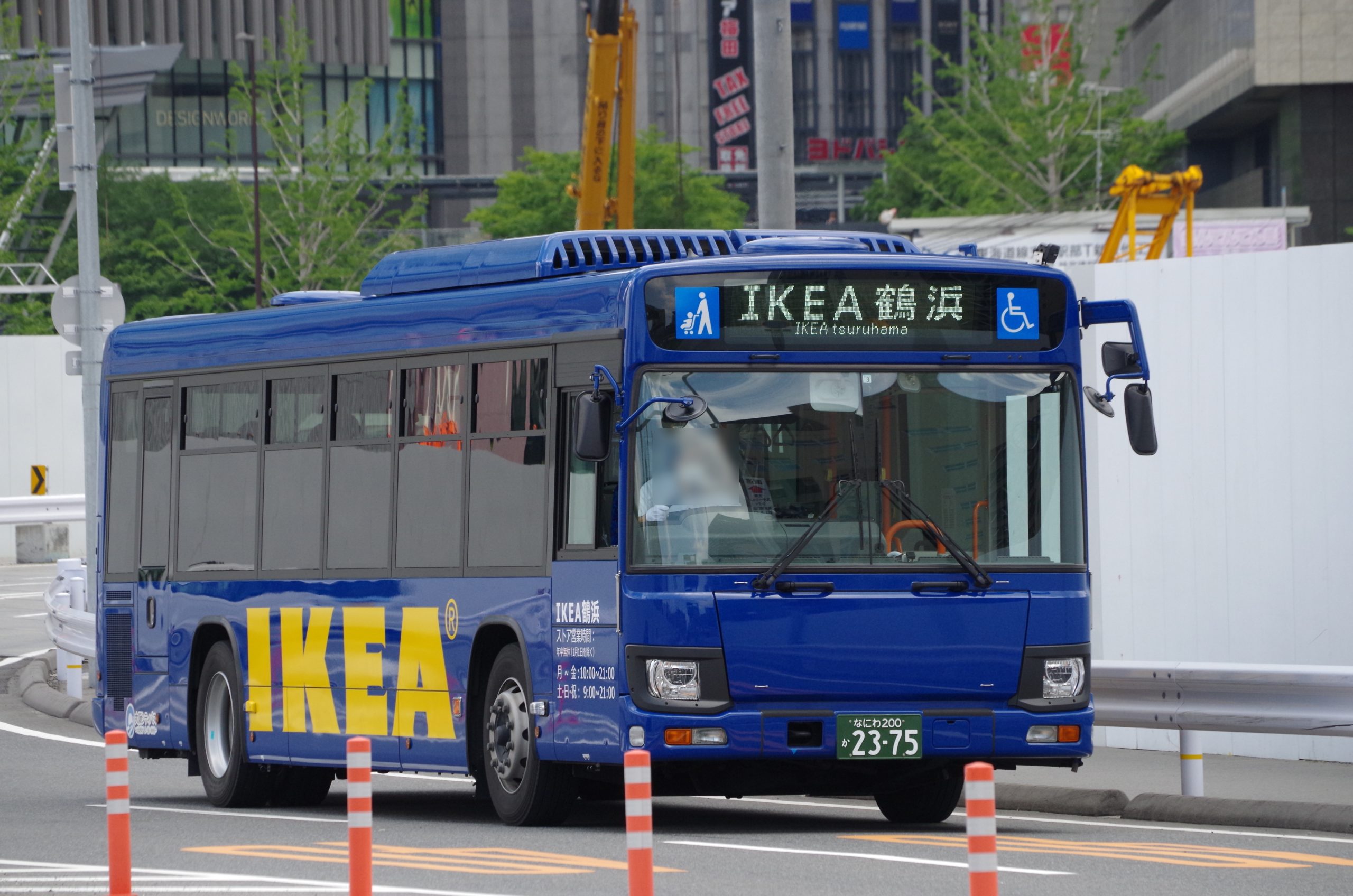 大阪シティバス なにわ0か2375 Ikeaシャトルとistad そらばすブログ